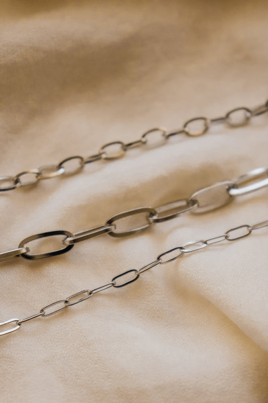 Chain Necklace Prateado