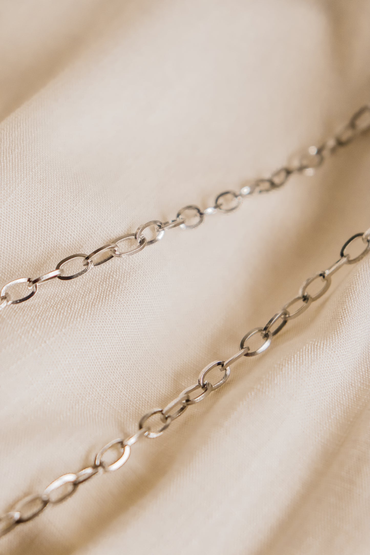 Chain Necklace Prateado