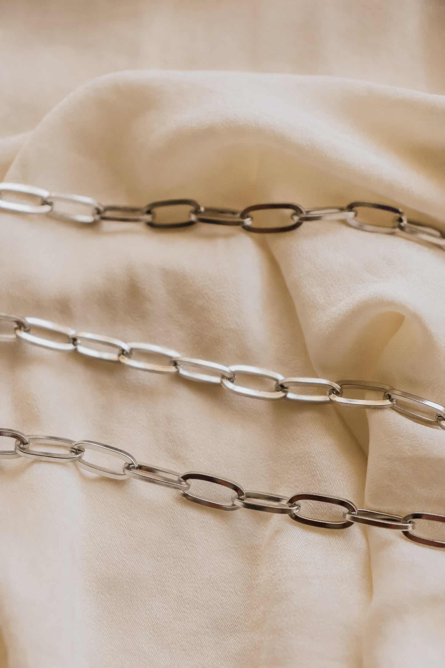 Chain Necklace Prateado