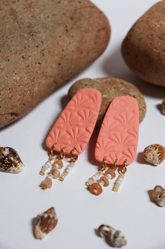 Coral Earrings
