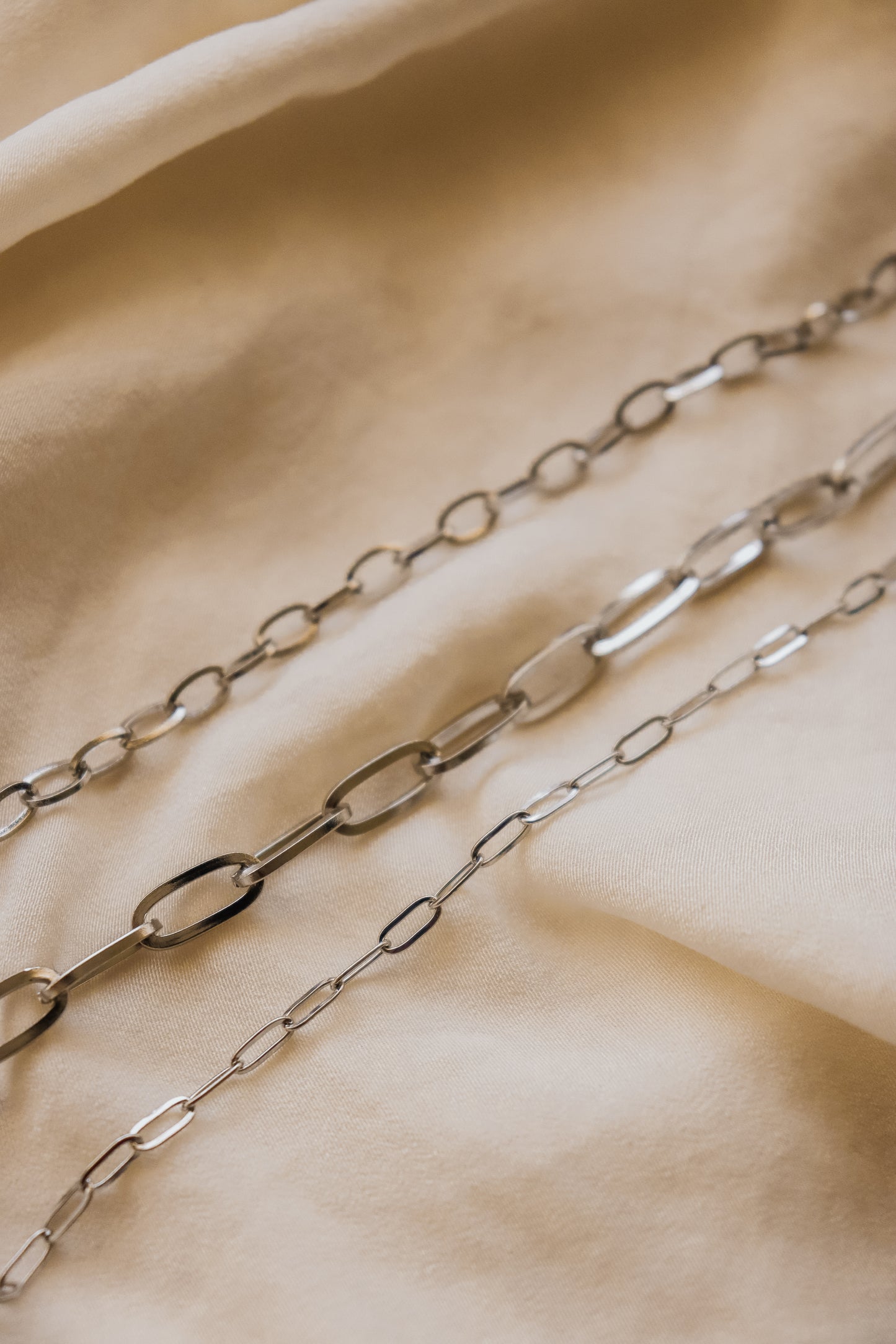 Chain Necklace Prateado