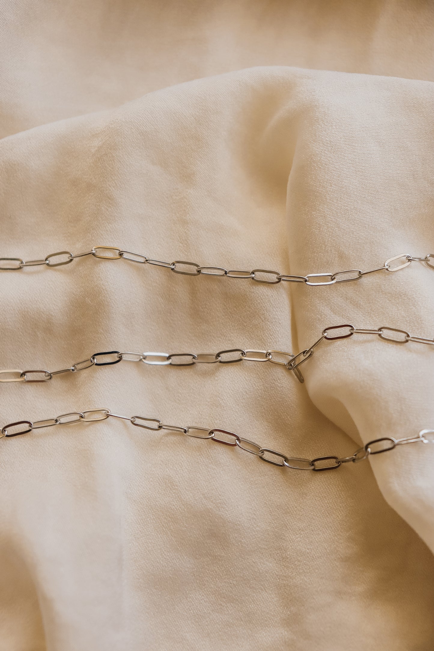 Chain Necklace Prateado