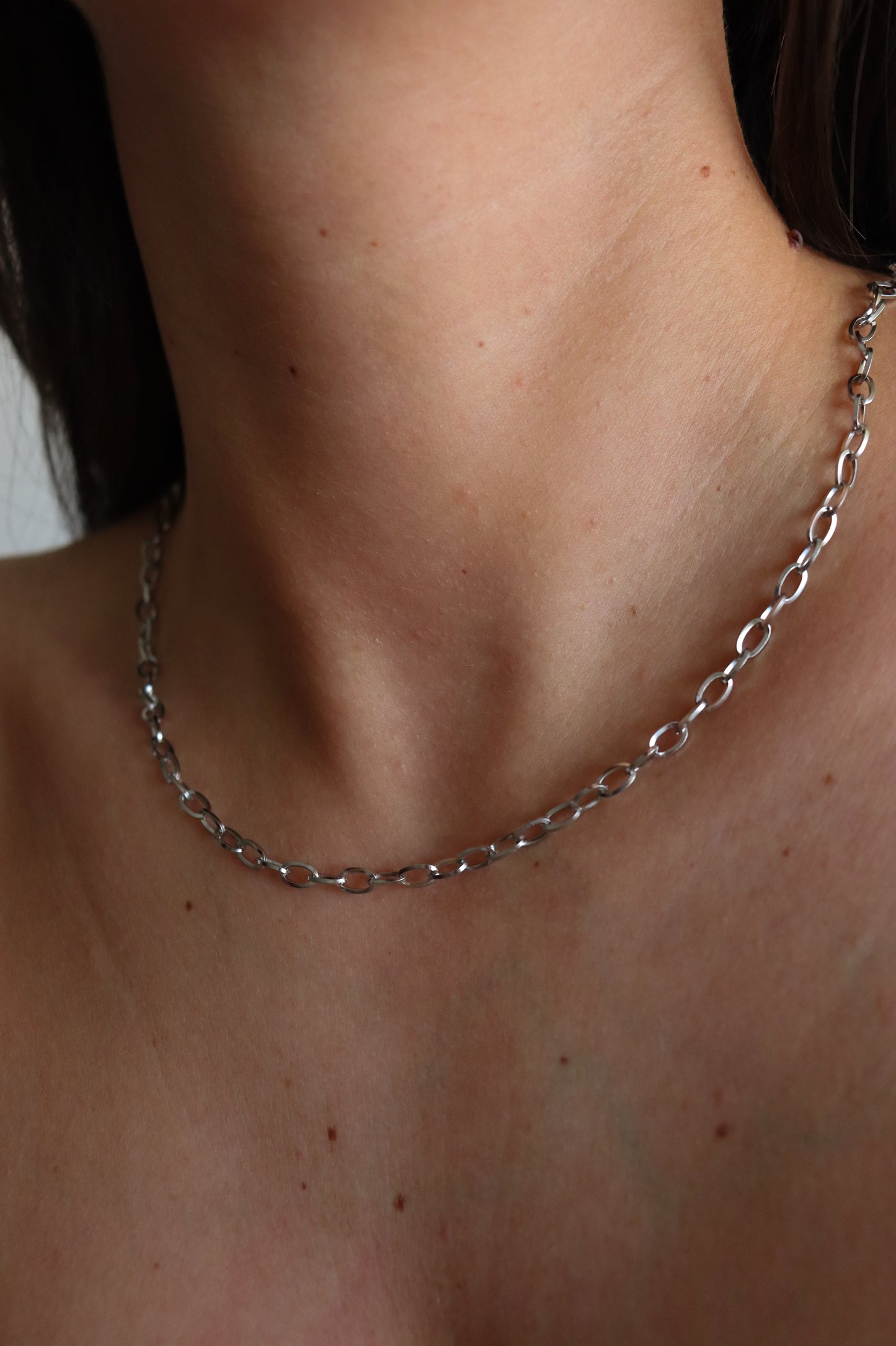 Chain Necklace Prateado